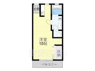 ドムール松原【3階】の間取り