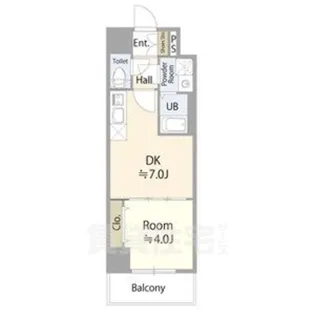 エスリード東別院ザ・セントレ【3階】の間取り