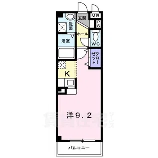 レインボー スクエア【1階】の間取り