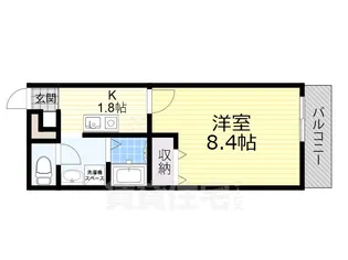 大阪府泉大津市東助松町4丁目【アパート】の間取り