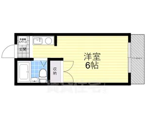 エスケーハイツ【2階】の間取り