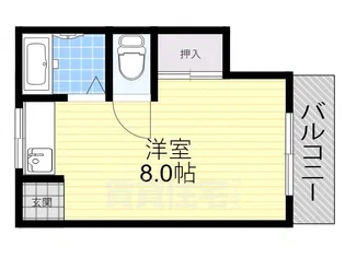 グランキューブ青山町【3階】の間取り