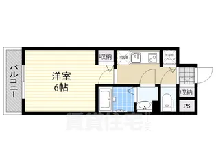 グランカリテ新大阪WEST【7階】の間取り