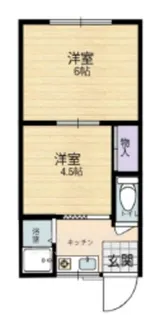 ハイムイチリヤマ【2階】の間取り