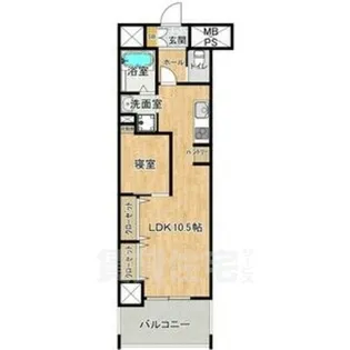 フェリス浄心【9階】の間取り