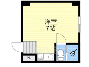 シンエイ野江【4階】の間取り