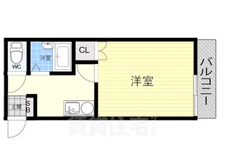 エクレ西宮【1階】の間取り