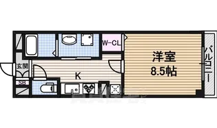 カスタリア新栄2(旧ロイジェント新栄)【8階】の間取り