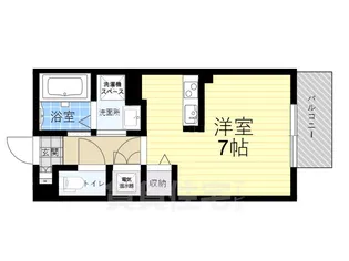 メゾン・クレール【2階】の間取り