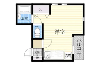 エレメンツアクア【2階】の間取り