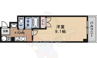 トゥインクル京都【2階】の間取り