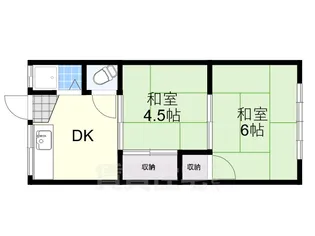 蔵前町文化D棟【2階】の間取り