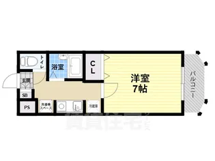 ドミール・カクタス尼崎【3階】の間取り