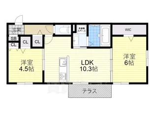 「グランドソレーユ」【1階】の間取り