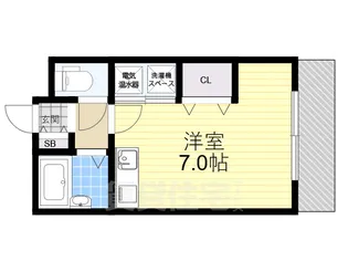 甲子園WEST【3階】の間取り
