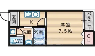 メゾンボラージュ【4階】の間取り