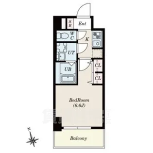 S-RESIDENCE今池arcana【11階】の間取り