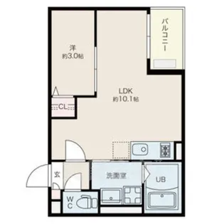 Jack yamaki1【3階】の間取り