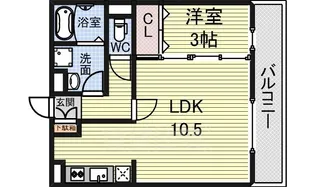 エルドラド【2階】の間取り