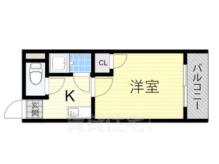 アリストプラザ中野【4階】の間取り