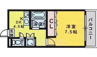 ベステムワン【1階】の間取り