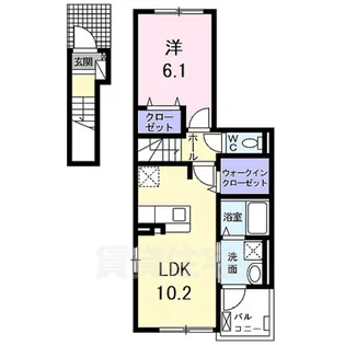 アビアント【2階】の間取り