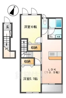 ルミナス【2階】の間取り