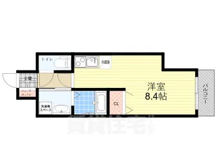 アクアラフォレ豊中【7階】の間取り