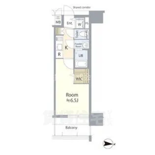 エスリード大曽根アヴェール【15階】の間取り