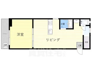 ロ−ズコ−ポ新大阪第1【5階】の間取り
