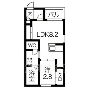 REGALEST浄心【2階】の間取り