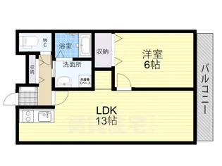 CASA小幡【5階】の間取り