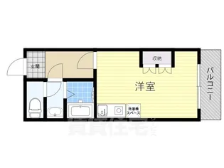 テクノ新神戸【602号室】の間取り