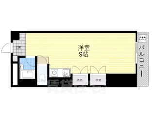 シャローム山城【1階】の間取り