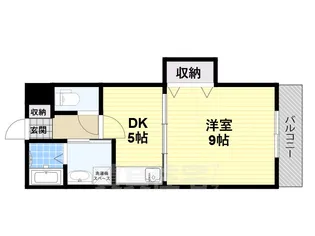 クレールハイム【1階】の間取り