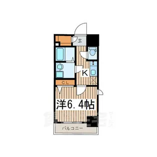 エスリード名古屋STATION WEST【2階】の間取り