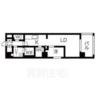 THE GD One【6階】の間取り