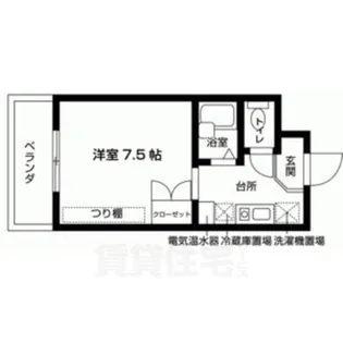 エフエフパルマ【4階】の間取り