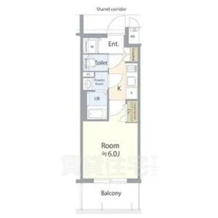 エスリード栄エステージ【13階】の間取り