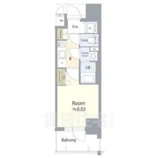 エスリード栄エステージ【4階】の間取り