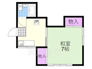 アリカハイツ【1階】の間取り