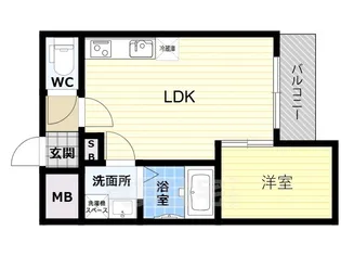 Gracias Century 藤井寺【2階】の間取り