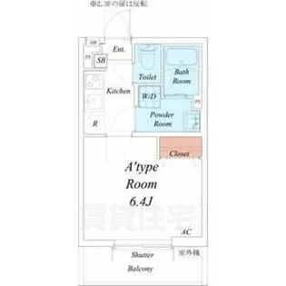 リブリ・千成【3階】の間取り