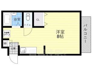 ヴィラ上ケ原【1階】の間取り