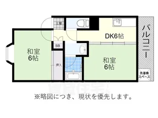 クレールモリ4【2階】の間取り