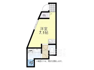 大阪府高槻市城南町1丁目【アパート】の間取り