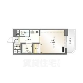 PENOTO杁中【3階】の間取り