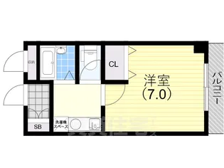 パールエッグクノキ【2階】の間取り