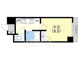 レジデンス妙法寺【4階】の間取り
