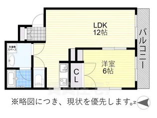 メゾンイナタ【7階】の間取り